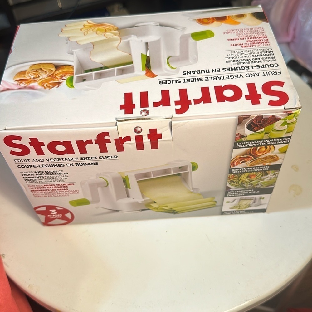 Starfrit fruit  and vegetables sheet slicer